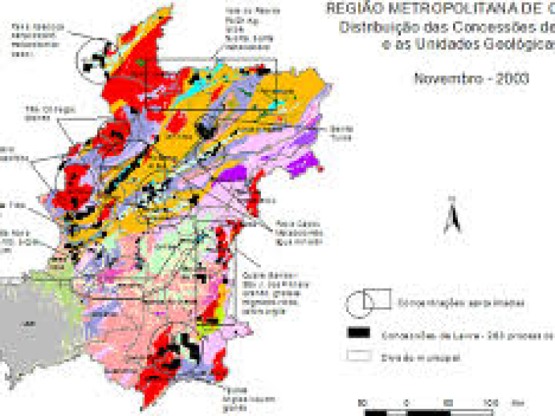 Plano Diretor de Mineração para a Região Metropolitana de Curitiba